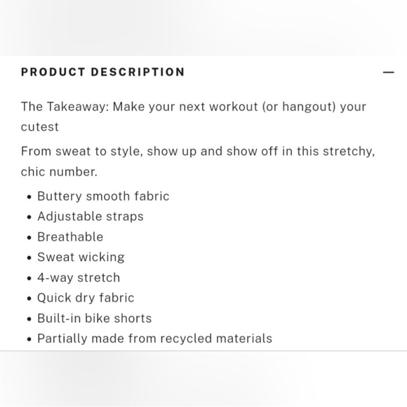 NEW Victoria's Secret Pink Active Dress XXL - Picture 2 of 9